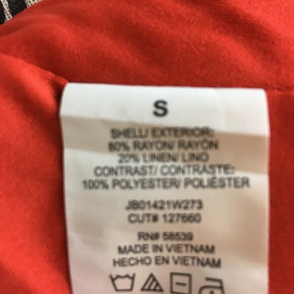 Speechless Floral Strapless Dress Red Orange Jrs S - Picture 12 of 16